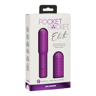 Pocket Rocket Elite Rechargeable Vibrator