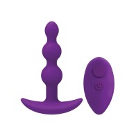 A Play Beaded Vibrating Anal Plug