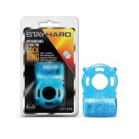 Anillo Pene Blush Stay Hard 5 Funciones Recargable Azul