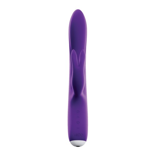 VeDO Thumper Bunny Vibrador Dual Recargable - Púrpura Oscuro