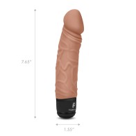 Powercocks 6.5 Inch Realistic Vibrator Mocha