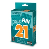 Drink Fun 21 Card Game for Party Night Fun