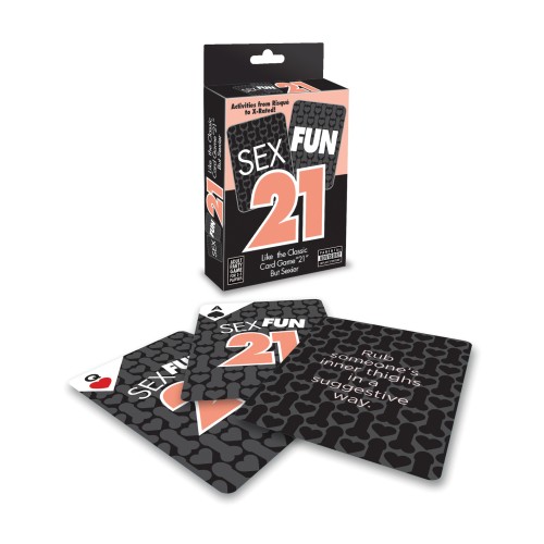 Sex Fun 21 Adult Card Game