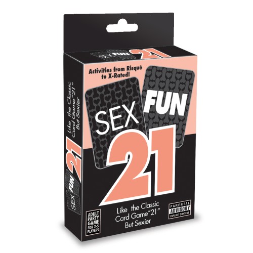 Sex Fun 21 Adult Card Game