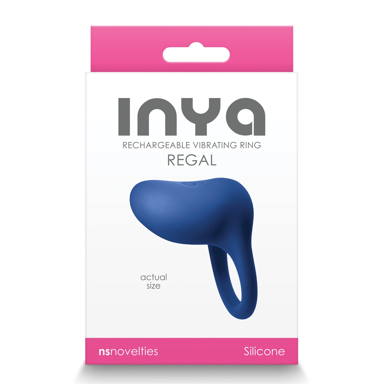 Anillo Vibrador Recargable Regal - Azul