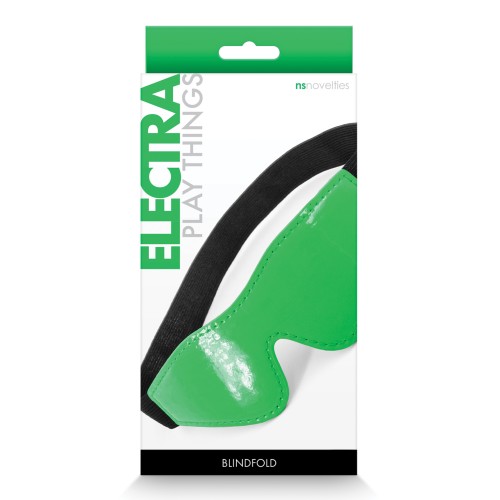 Electra Blindfold in Green for Sensual Play