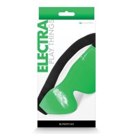 Electra Blindfold in Green for Sensual Play