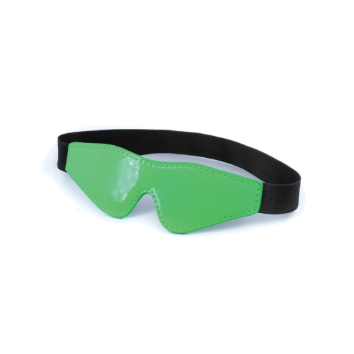 Electra Blindfold in Green for Sensual Play