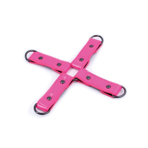 Electra Hog Tie - Stylish Pink Restraint