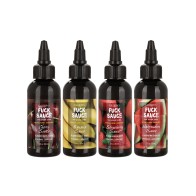 Fuck Sauce Flavored Water Based Lubricant 4 Pack