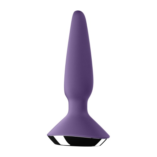 Satisfyer Plug-ilicious 1 Vibrator - Purple