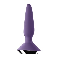 Satisfyer Plug-ilicious 1 Vibrator - Purple