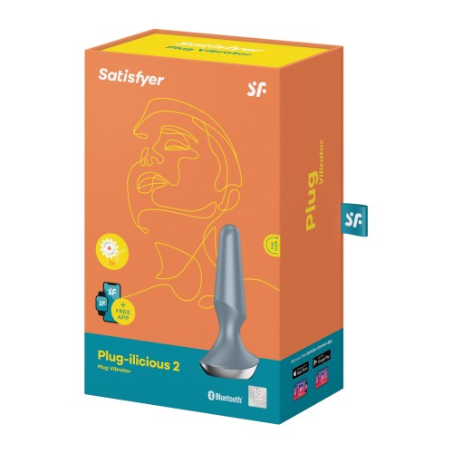 Satisfyer Plug-ilicious 2 Ice Blue