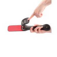 Shots Ouch Slave Paddle Black