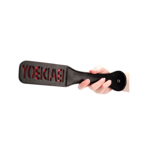 Shots Ouch Bad Boy Paddle - Black