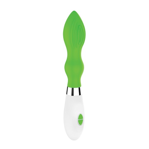 Shots Luminous Astraea Silicone 10 Speed Vibrator - Green