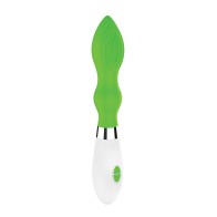 Shots Luminous Astraea Silicone 10 Speed Vibrator - Green