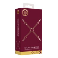 Conector Ouch Halo Hogtie Burdeos BDSM Premium