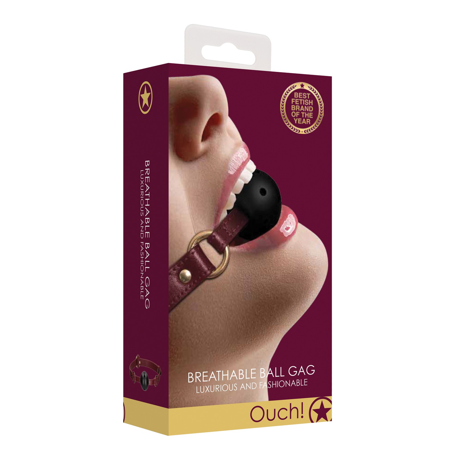 Gag de Bola Transpirable Shots Ouch Halo - Restricción Elegante