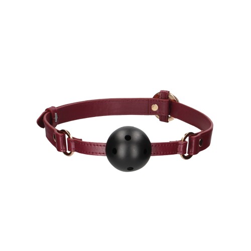 Shots Ouch Halo Breathable Ball Gag - Elegant Restraint