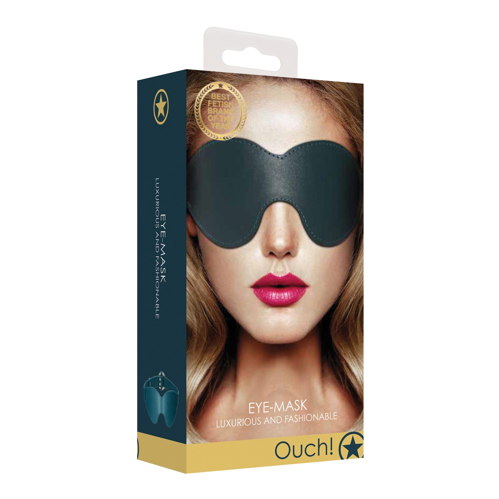 Ouch Halo Eye Mask Green Luxury BDSM