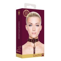 Ouch Halo Collar with Leash - Elegant Control