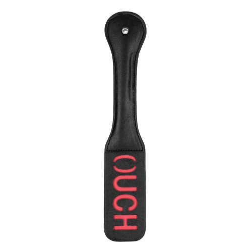 Shots Ouch Ouch Paddle Black For BDSM Play