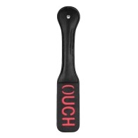 Shots Ouch Ouch Paddle Black For BDSM Play