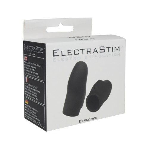 ElectraStim Explorer Electro Finger Sleeves in Black