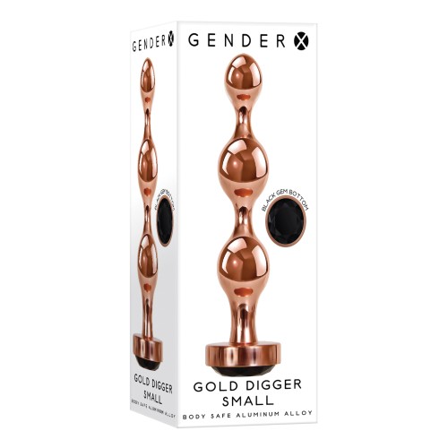 Gender X Gold Digger Pequeño Rose Gold Negro