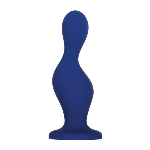 Dildo y Estimulador Gender X Azul