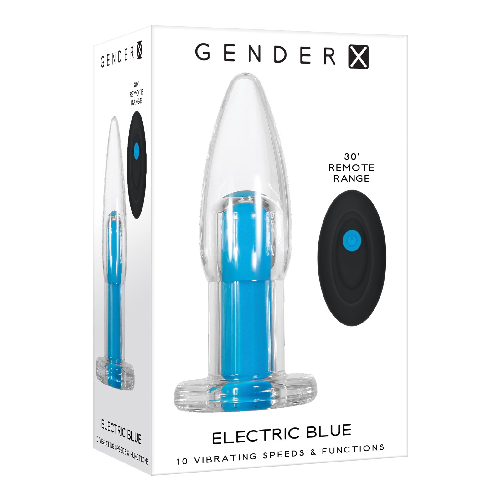 Vibrador Gender X Azul Eléctrico