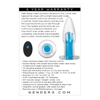 Gender X Electric Blue Vibrator