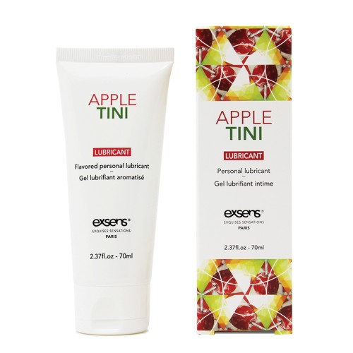 Lubricante a Base de Agua EXSENS de Sabor Appletini - Para Placer Íntimo