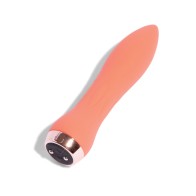 Nu Sensuelle 60SX AMP Silicone Bullet Coral - Powerful Vibration