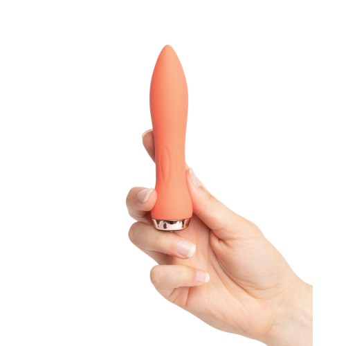 Nu Sensuelle 60SX AMP Silicone Bullet Coral - Powerful Vibration