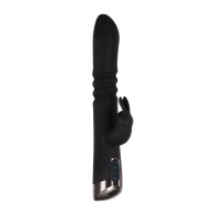 Vibrador Doble Rápido Conejo Evolucionado Negro