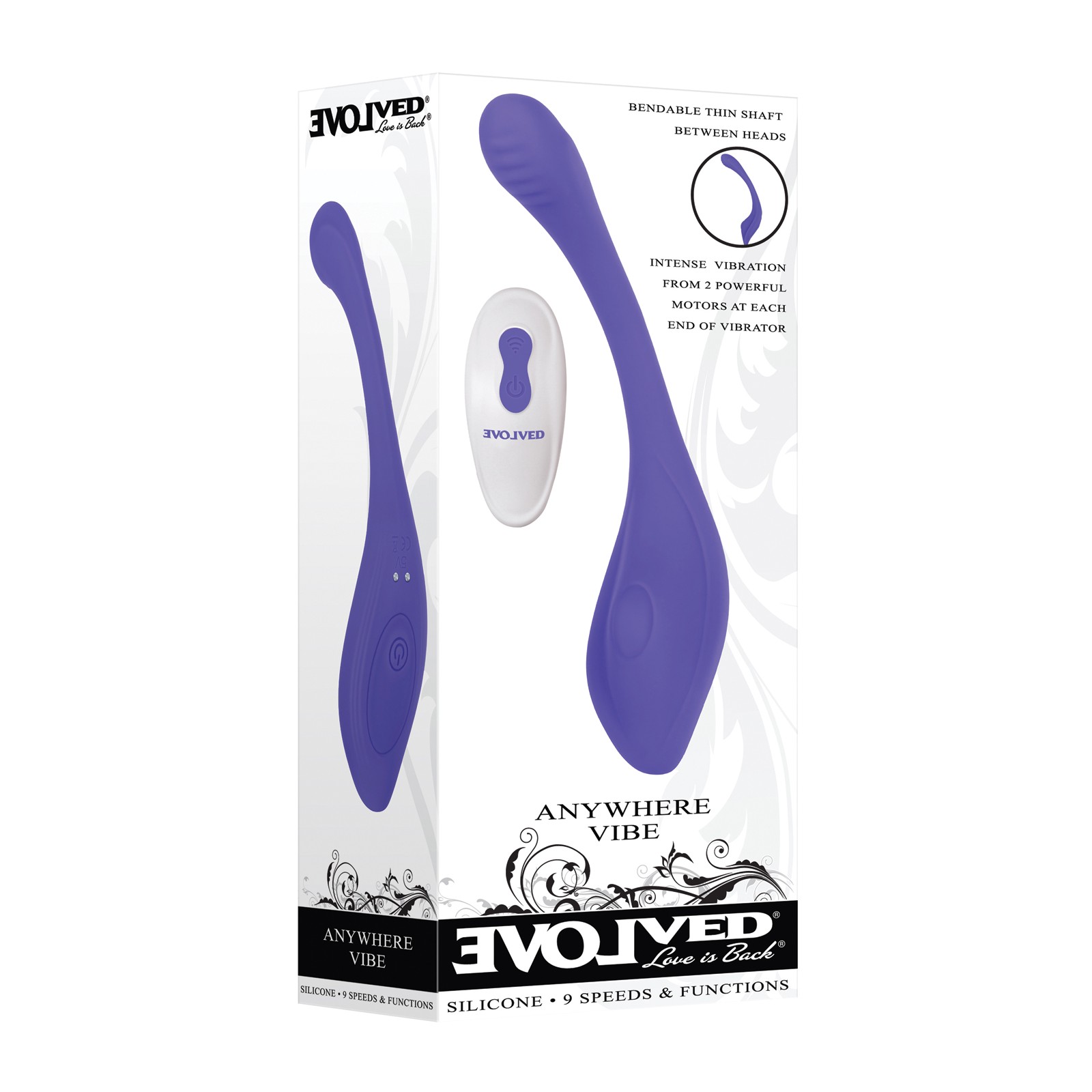 Evolved Anywhere Vibe Vibrator Blue