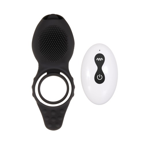 Anillo Vibrador Zero Tolerance Mr. Flicker Negro