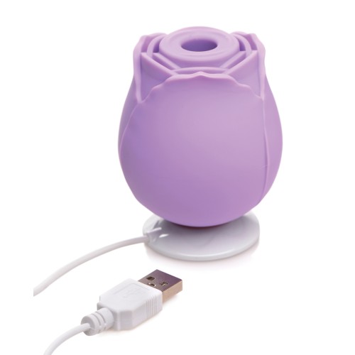 Bloomgasm Wild Rose Clit Stimulator Purple