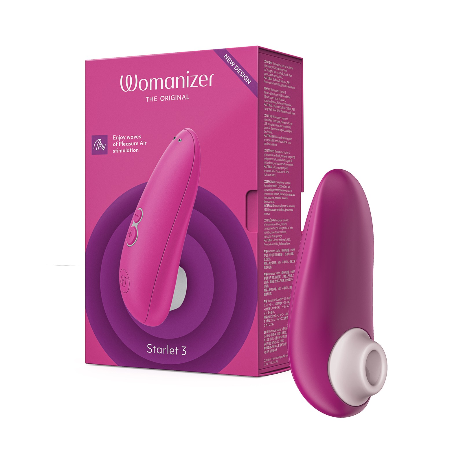 Womanizer Starlet 3 Pink - Compact Pleasure Device