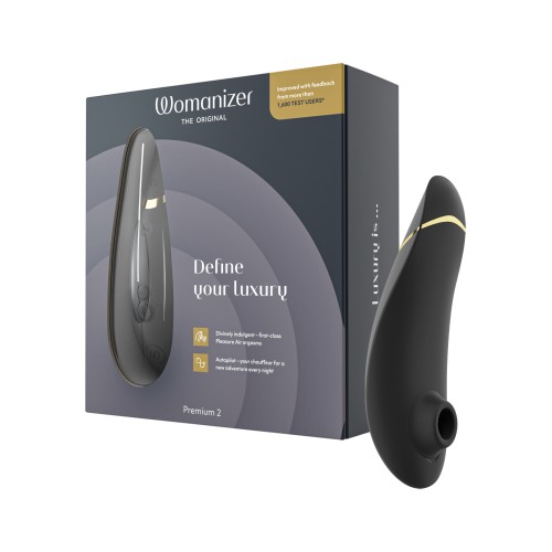 Womanizer Premium 2 with Pleasure Air Technology - Black