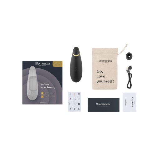 Womanizer Premium 2 with Pleasure Air Technology - Black