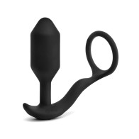 b-Vibe Vibrador Snug & Tug Mediano Negro