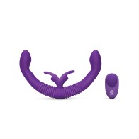 Vibrador de Intimidad Femenina Together Control Remoto Púrpura