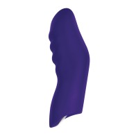 Vibrador para Dedo Dioni - Morado Oscuro Grande