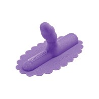 Cowgirl Unicorn Uni Horn Silicone Attachment Purple