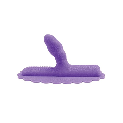 Accesorio de Silicona Cuerno de Unicornio Cowgirl Morado