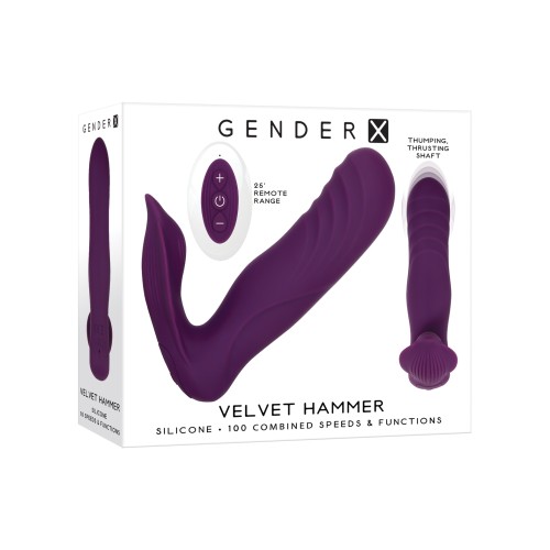 Gender X Velvet Hammer Púrpura