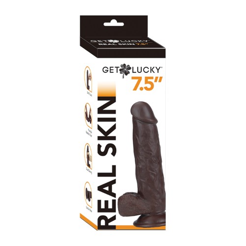 Get Lucky 7.5" Real Skin Stroker